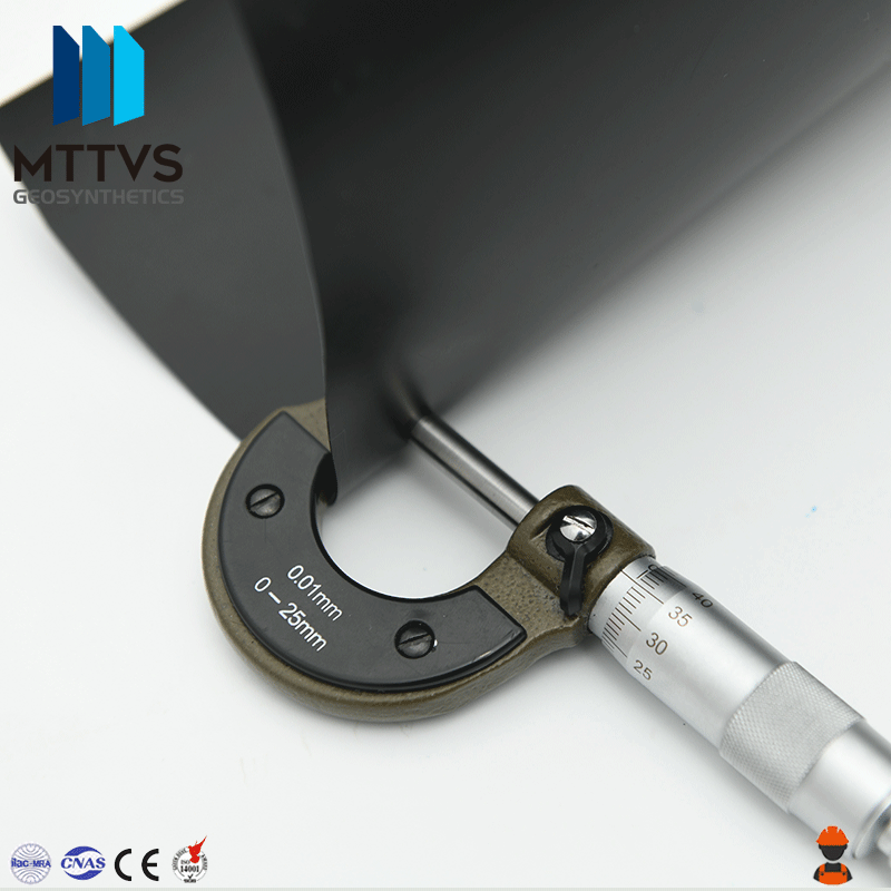 2.0mm HDPE geomembránová výstelka rybníka